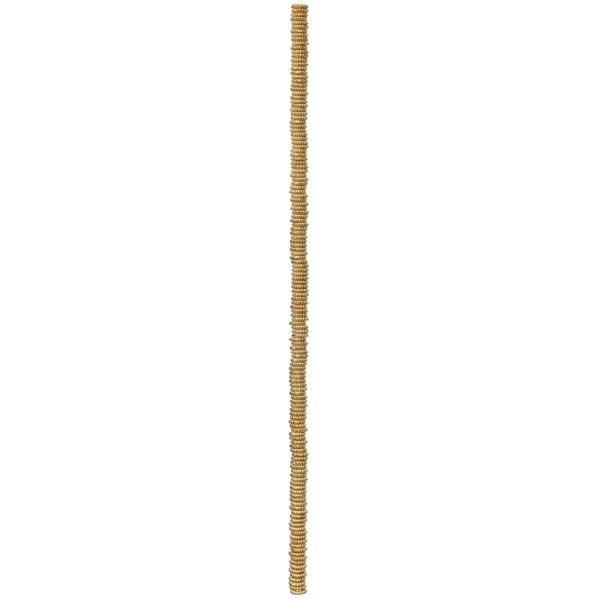 Gold Metal Rondelle Beads, 4mm by Bead Landing™